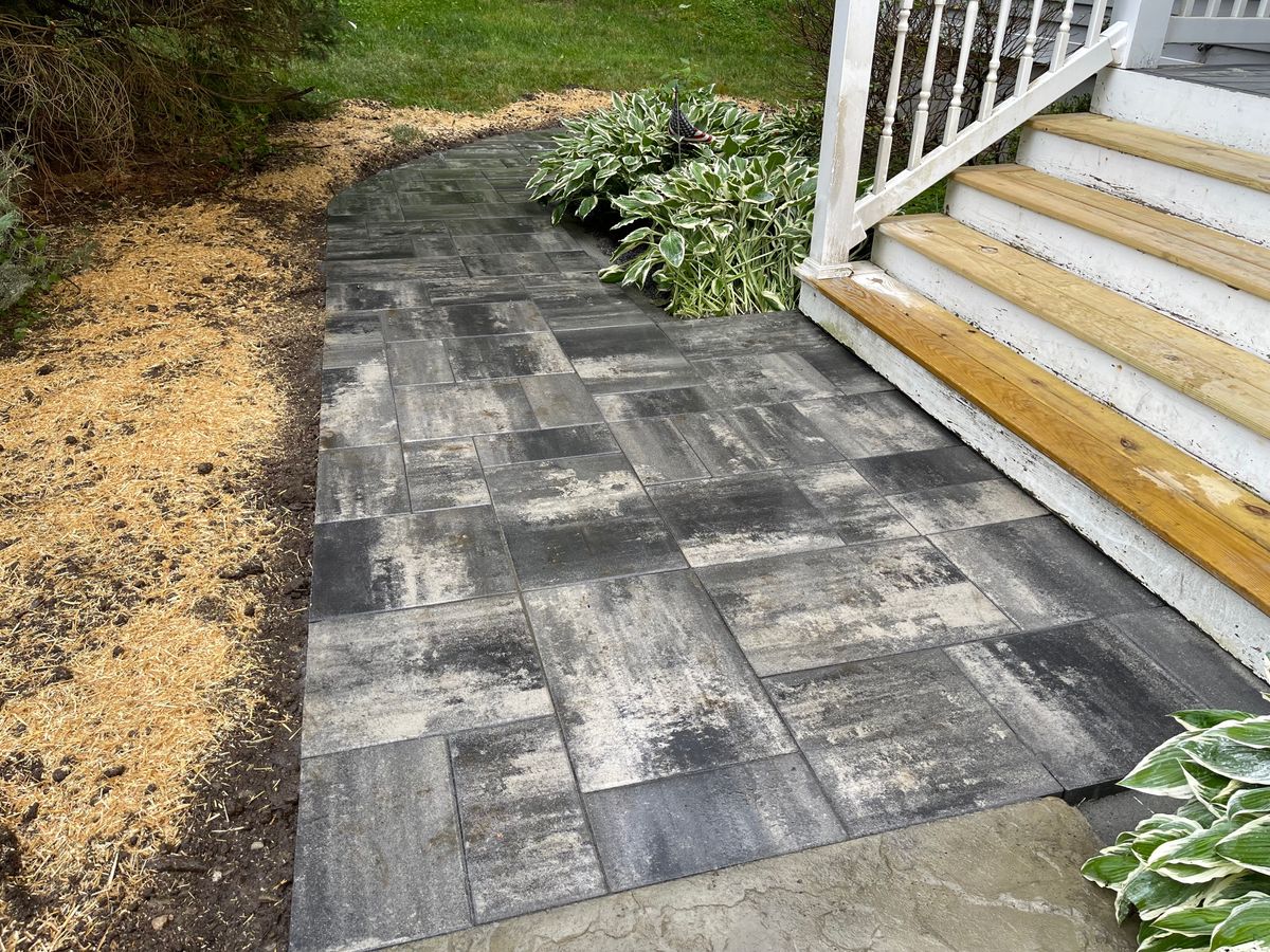 Walkway building for NK Landscaping LLC in Dutchess County, NY