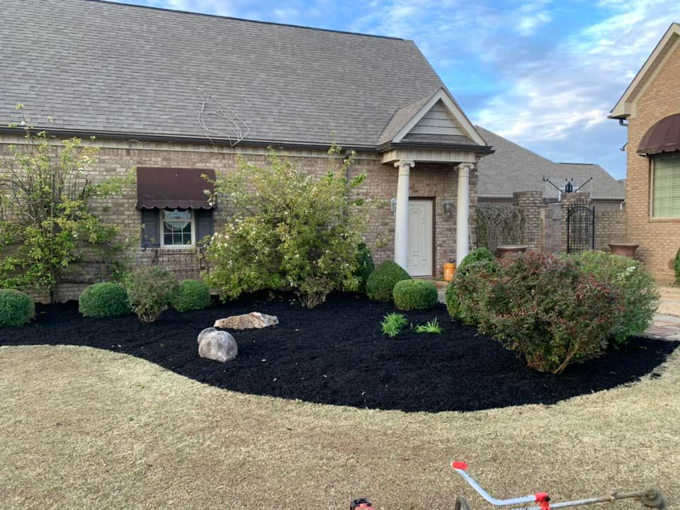 New Flower Beds for Vickers Lawns in Ardmore, Al