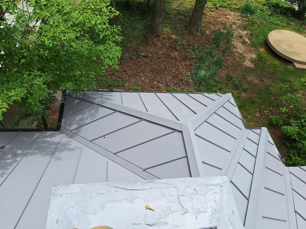 Metal Roofing for Unified Construction Services in Henderson County, NC