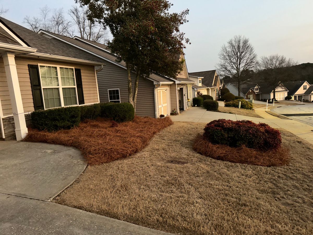 Mulch Installation for Brumblebee's Landscaping & Cleaning Services in Loganville, GA