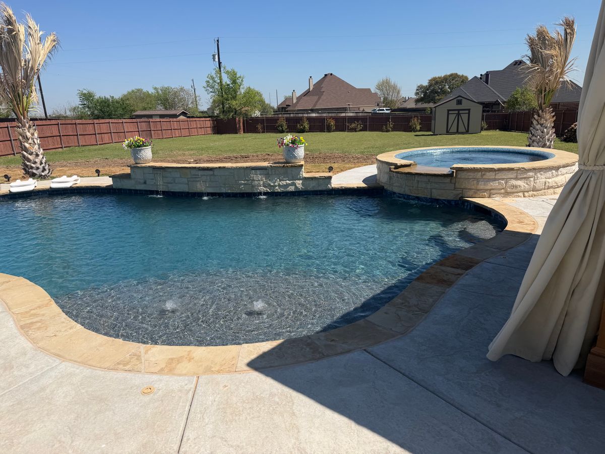 Pool & Spa Installation and Repairs for Black Diamond Custom Pools LLC in Azle, TX