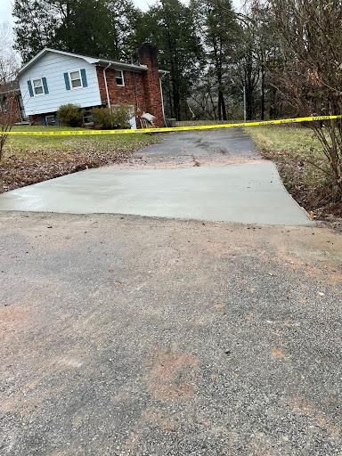 Stamped Concrete Installation for Tommy Moore Construction in Anderson County, TN