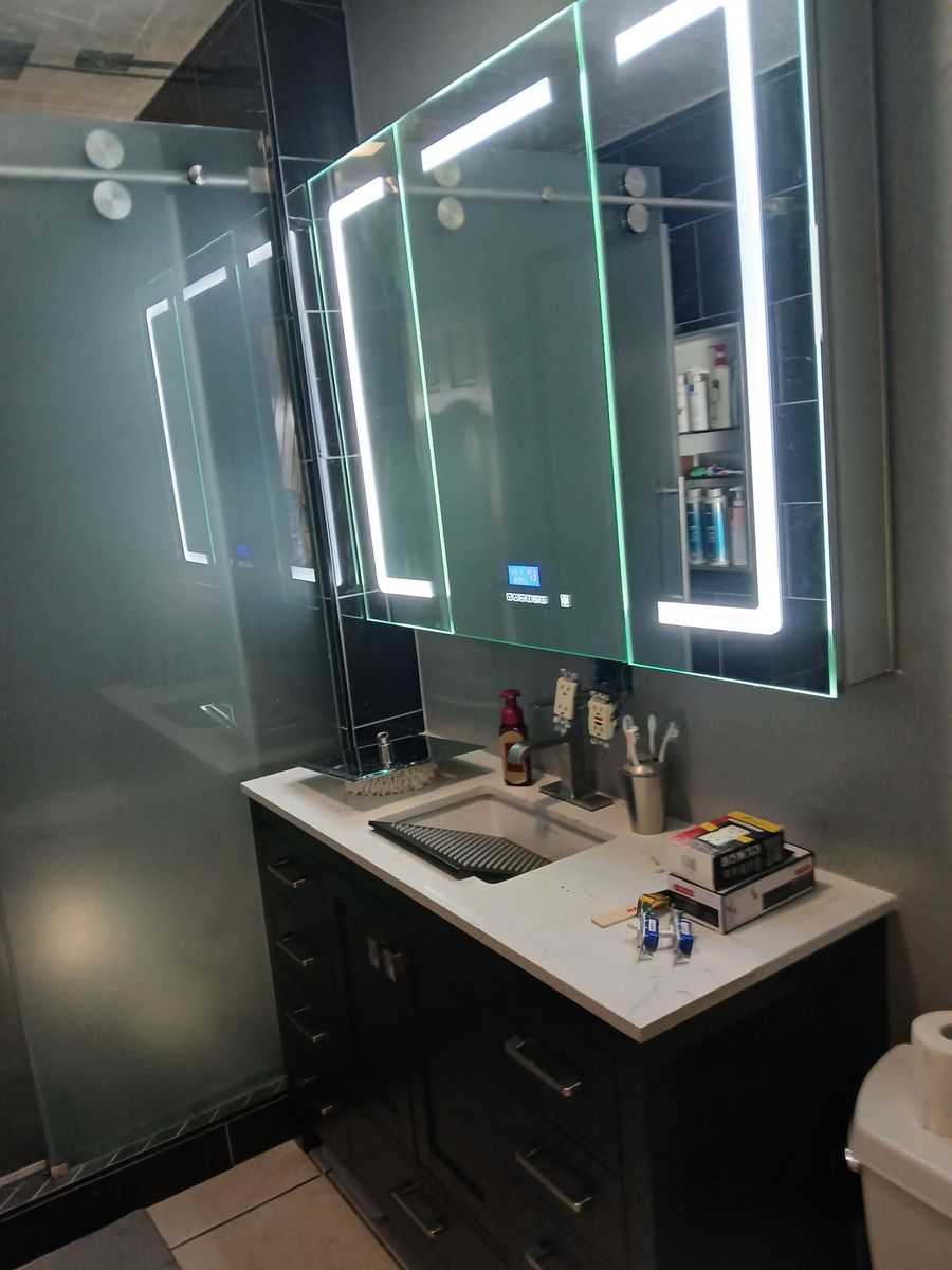 Bathroom Renovation for Blue Mountain Construction in Roundup, MT