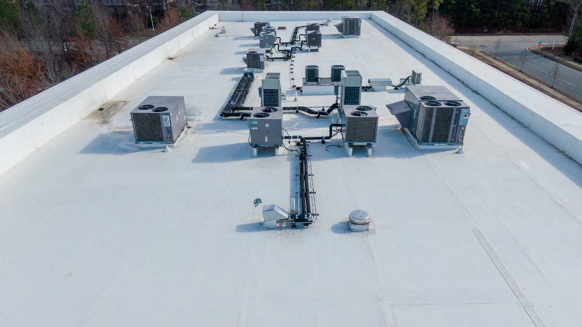 Commercial TPO Roofing for Certified Roofing Solutions Inc. in Marietta, GA
