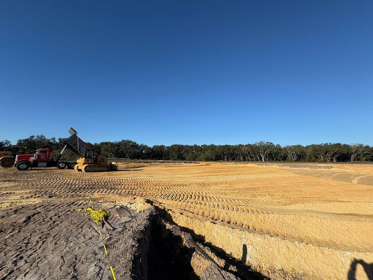 Land Grading for South Lake Loader Service in Minneola, FL