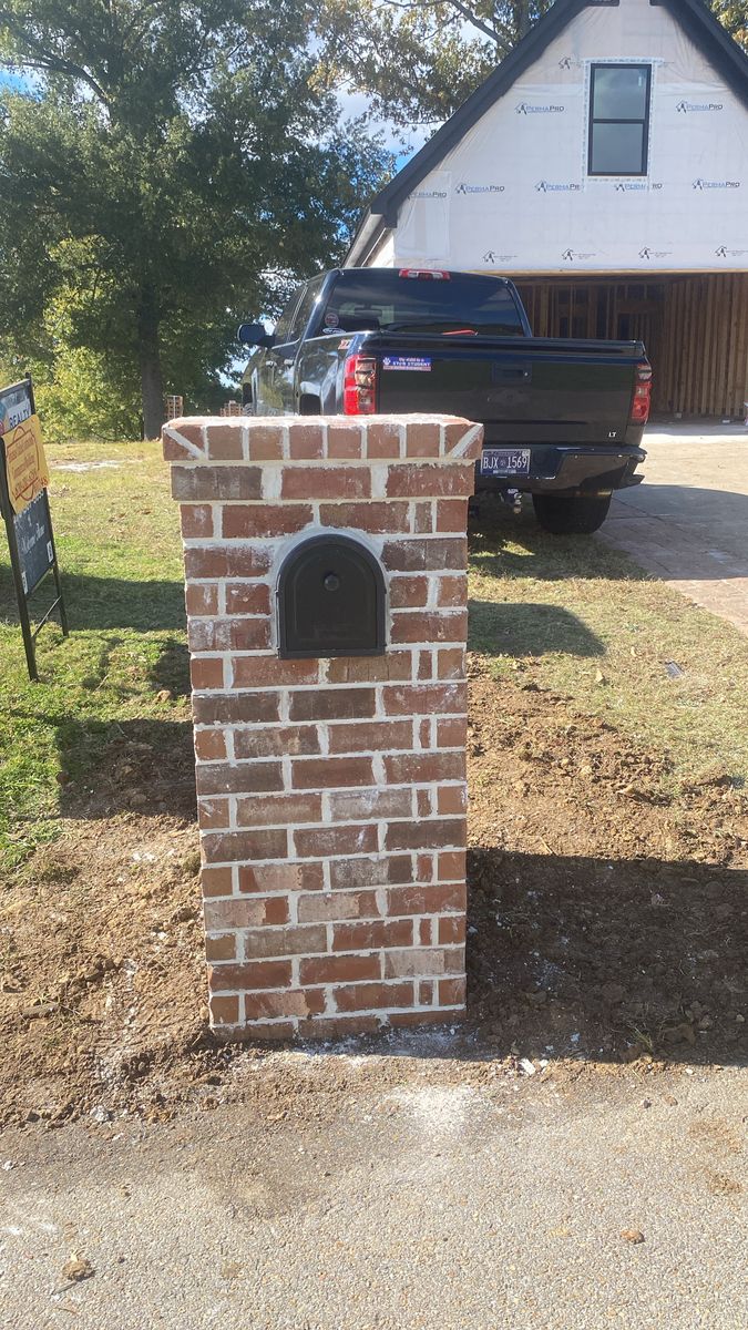 Brickwork for Sam's Concrete & Masonry in Hernando, MS