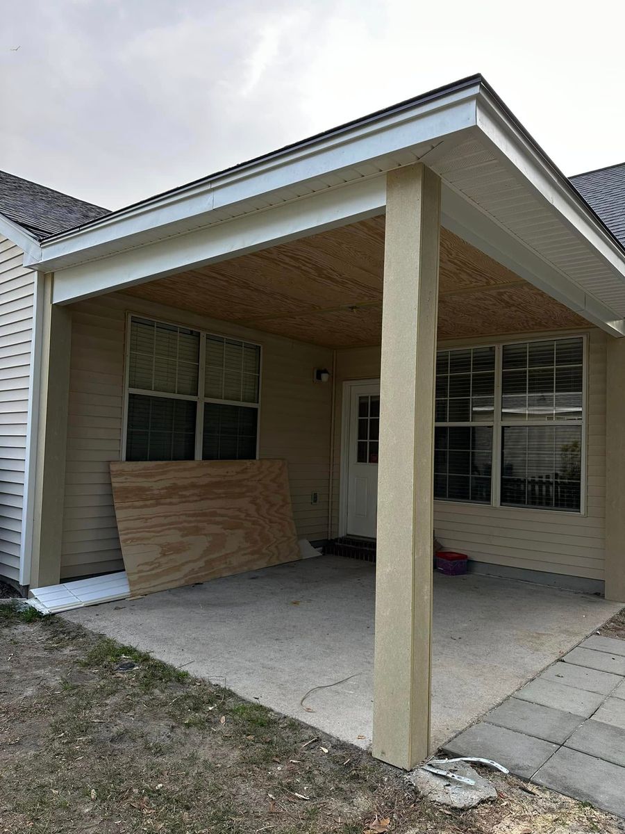Deck and Patio Construction for Tornado Exteriors in North Charleston, SC