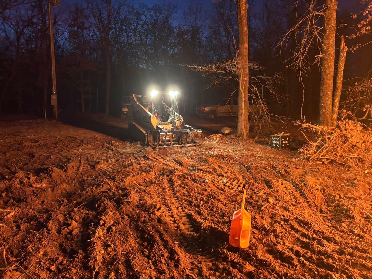 Grading for Moodys Skid Steer Service in Tunas, MO