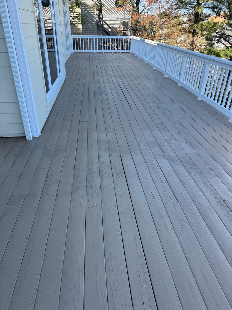 Deck Construction for Sanchez Paint Pros in Frederick, MD