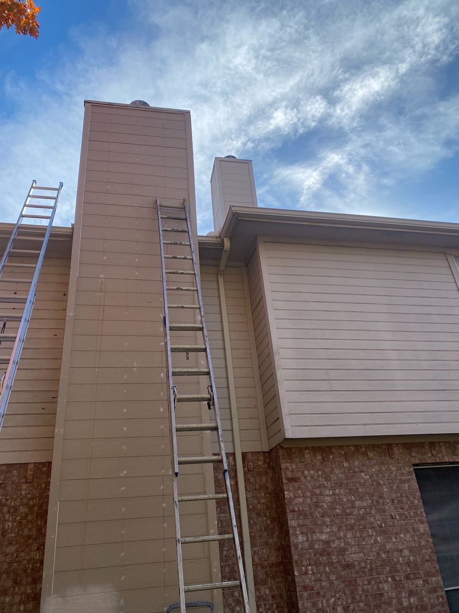 Exterior Painting for Double RR Construction in Royse City, TX