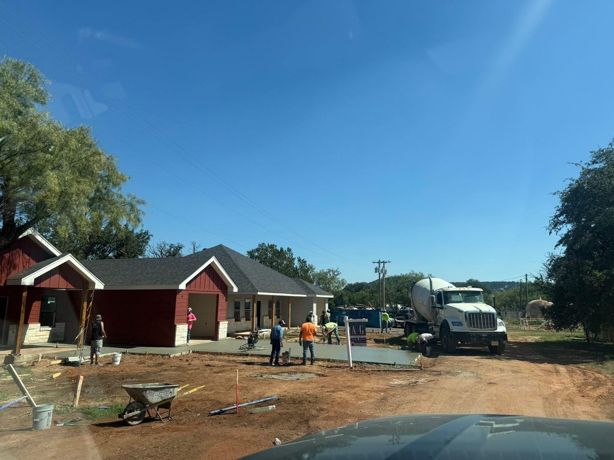 Patio Design & Construction for Ramos Masonry & Concrete Construction LLC in Clyde, TX