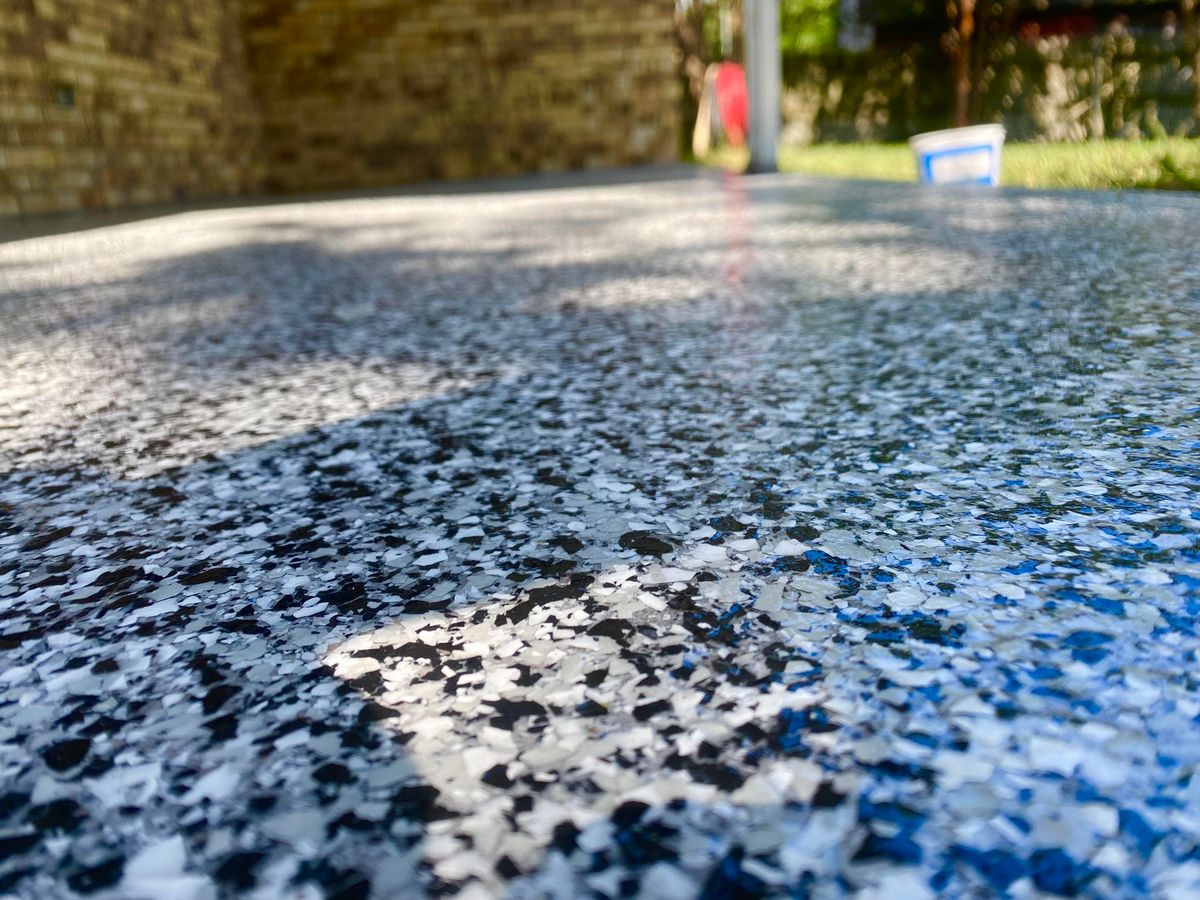 Patio Floor Coating for Ryan's Epoxy in Rockwall, TX