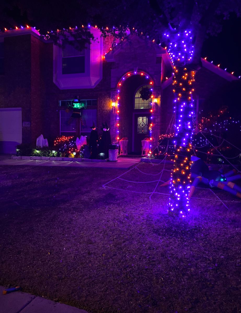 Christmas Lights for Landscape Legends in Roanoke, TX
