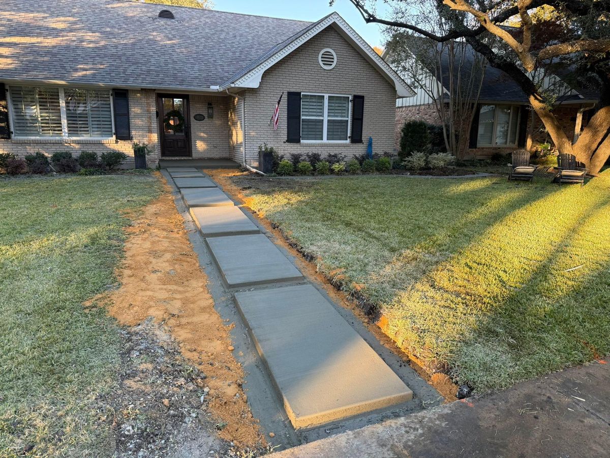 Concrete for Maldonado's Concrete Construction in Dallas, TX