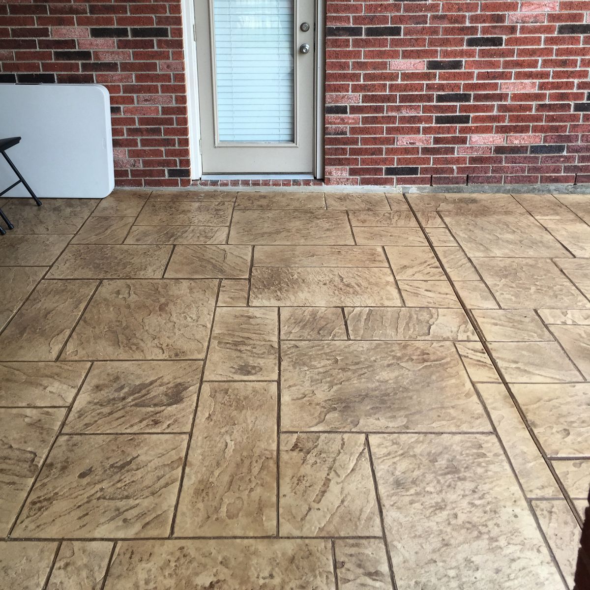 Stamped Concrete Installations for Texas Curb N Borders in Houston, TX
