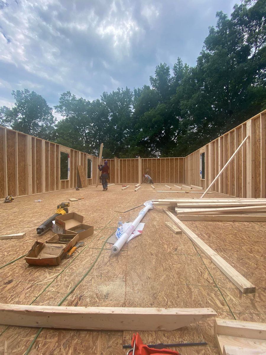 Spec Home Construction for True North Construction in Randleman, NC