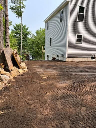 Land Grading for A&D Excavation & Landscaping in Conway, NH