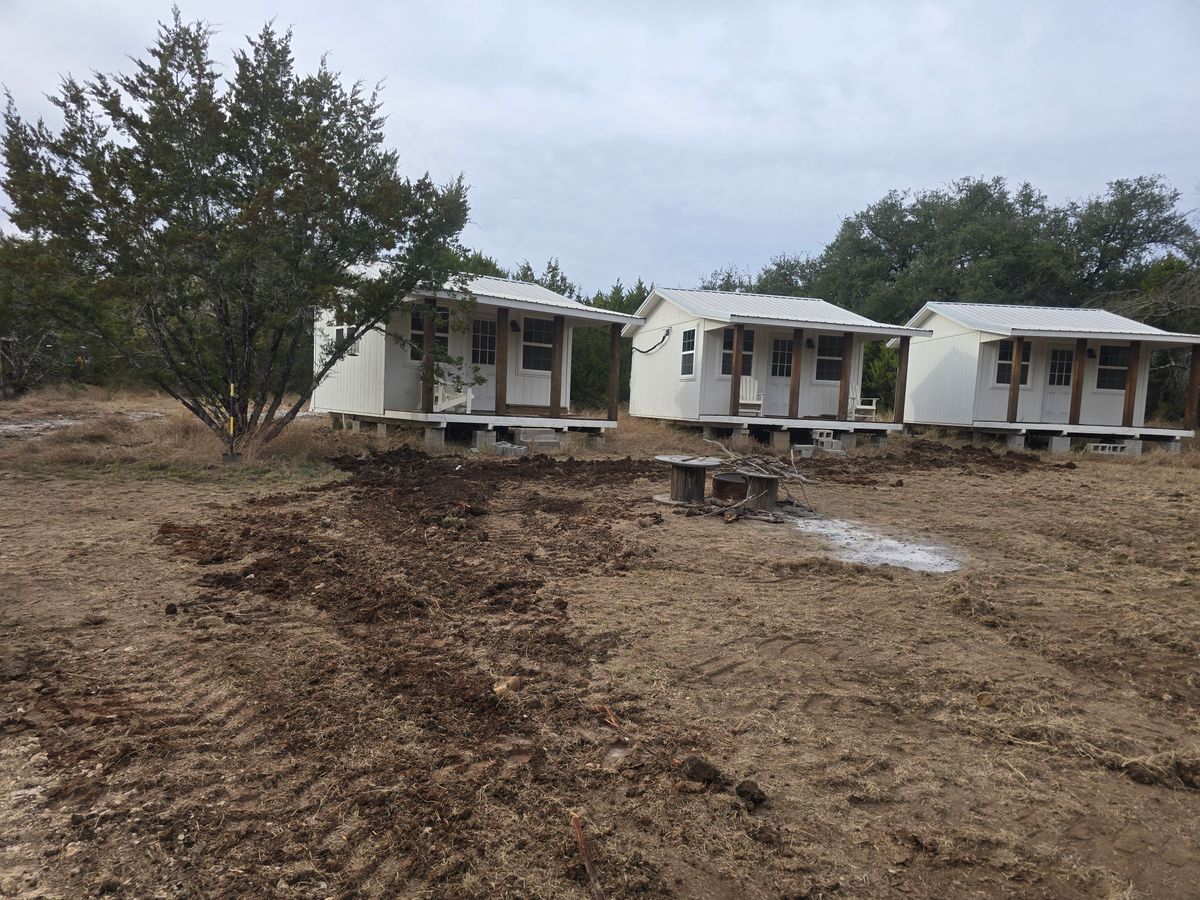Site Preparation for Evant Backhoe & Construction in Evant, TX
