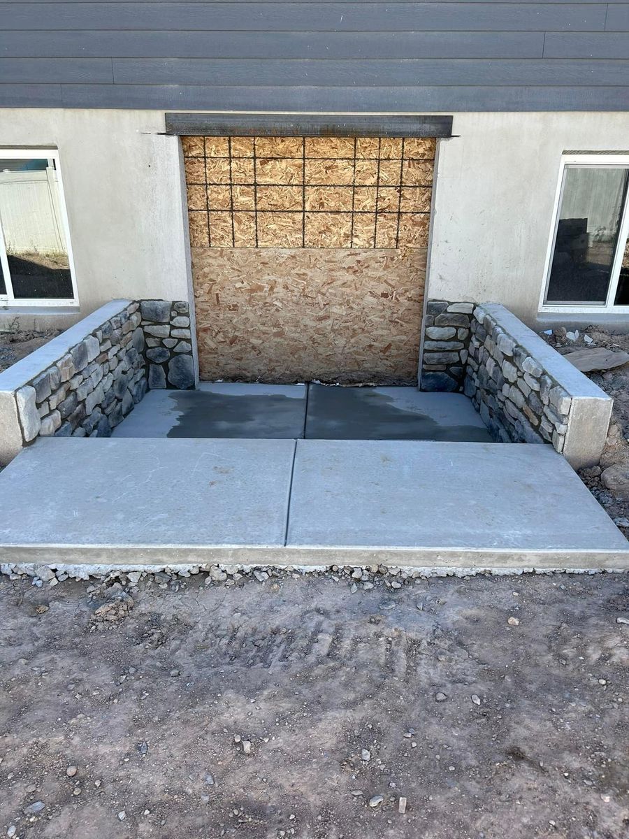 Сoncrete Installation for Hifo Construction in Spanish Fork, UT