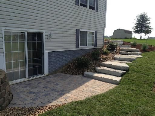 Retaining Wall & Step Construction for Admiring Landscapes in Lancaster, OH