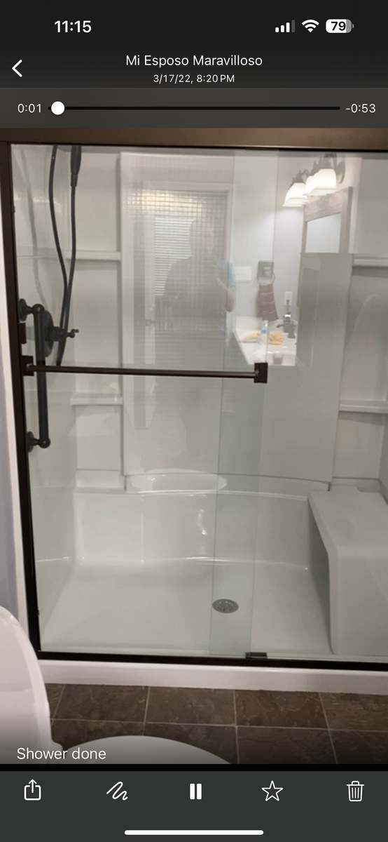 Bathroom Renovation for GR Home Specialist, LLC in Antioch, TN