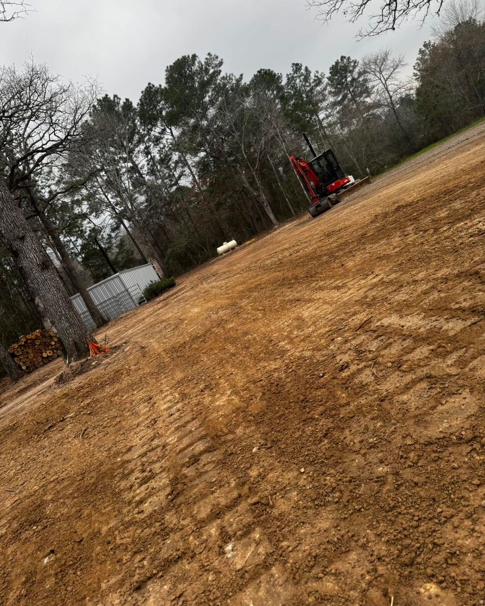 Land Clearing for Dovers Dirt Dynamics in Franklin, TX