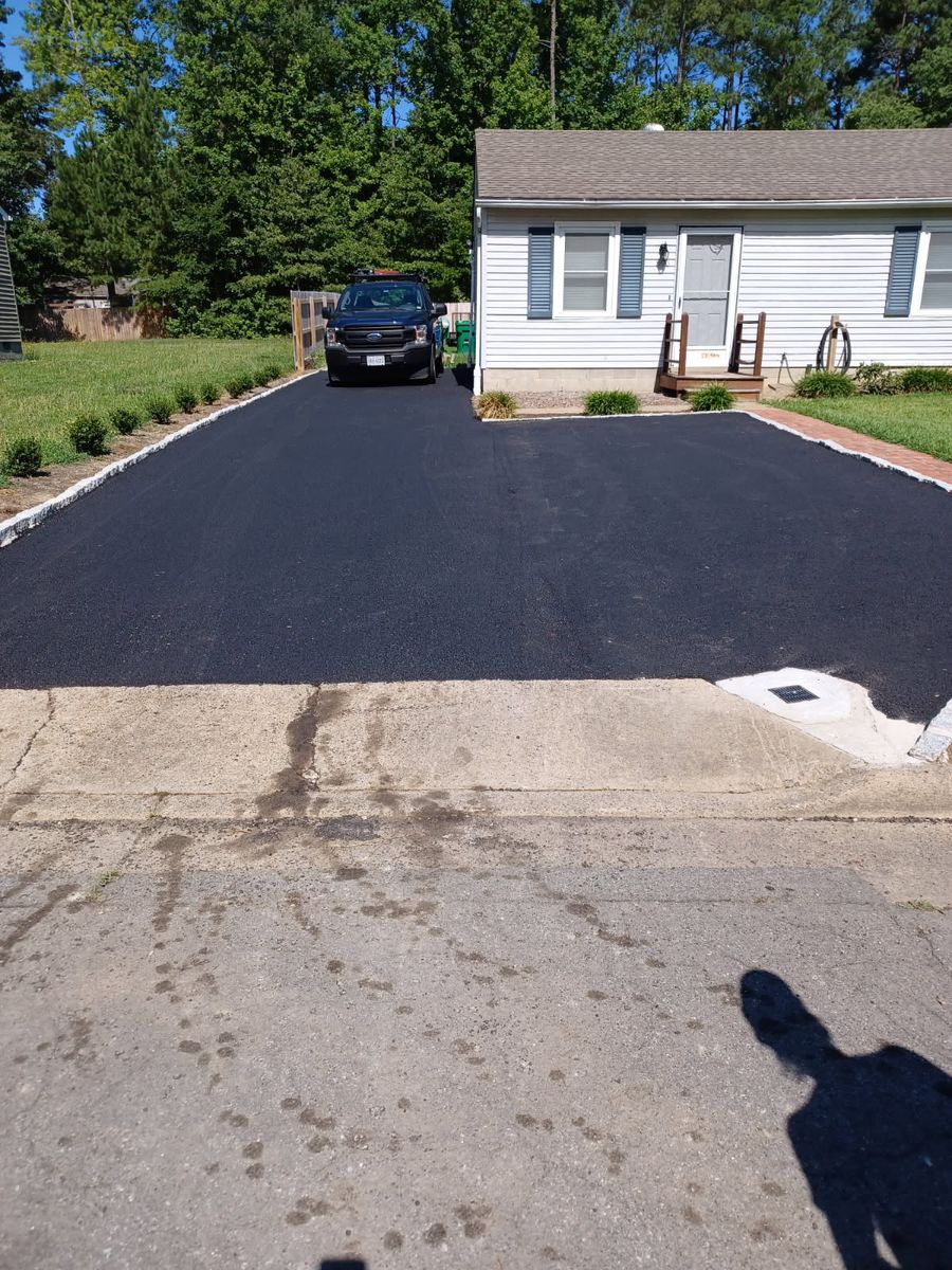 Asphalt Driveway for 2nd Chance Paving and Sealcoating in Richmond,, VA