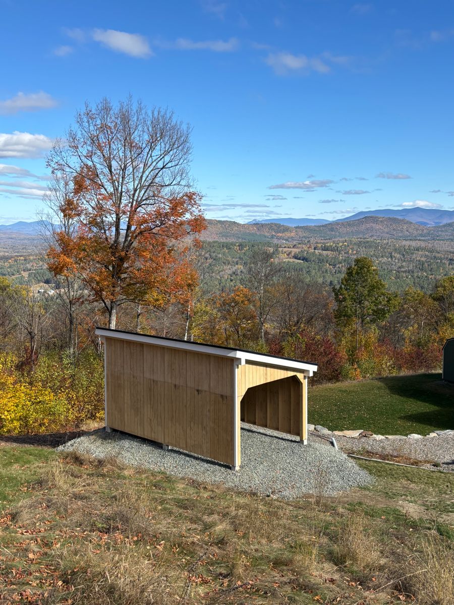 Deck and Patio Construction for Cushman Brook Construction in Dalton, NH