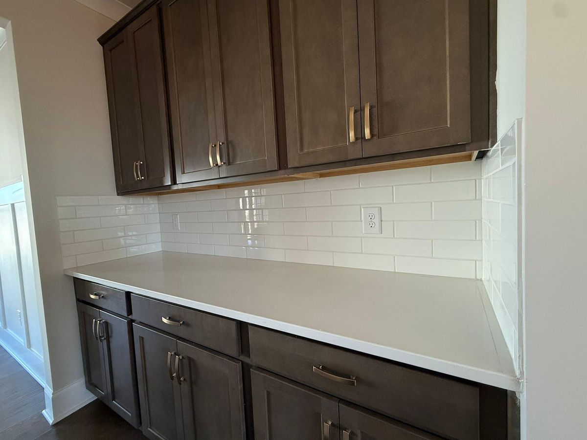 Kitchen Backsplash Tiling for Dr J Flooring Llc in Greenville, South Carolina