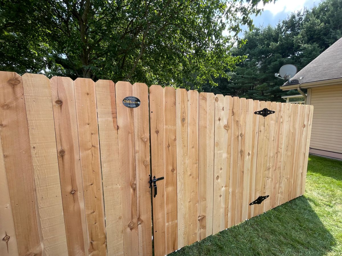 Fence Installation for TMF Services in Lapeer County, MI