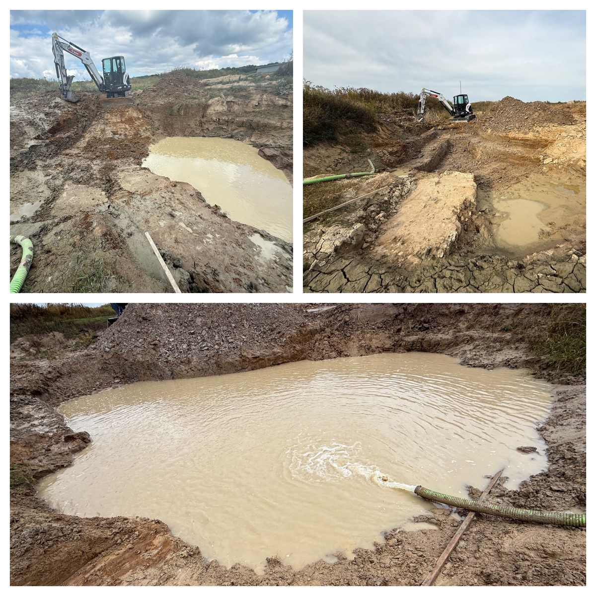 Foundation Digging for Palmer Property Services in Middleville, MI