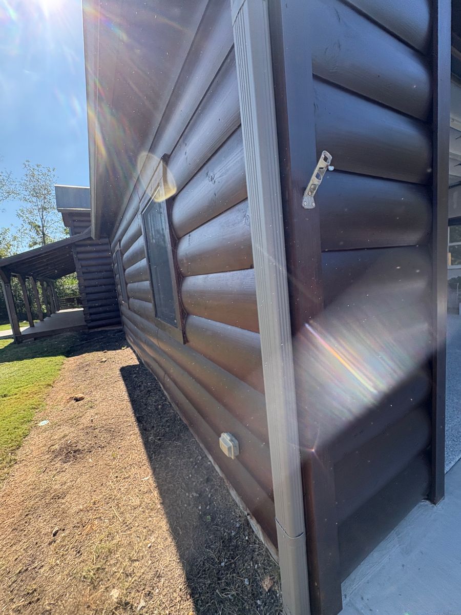 Log Home Staining for NXT Generation Painting in Cookeville, TN