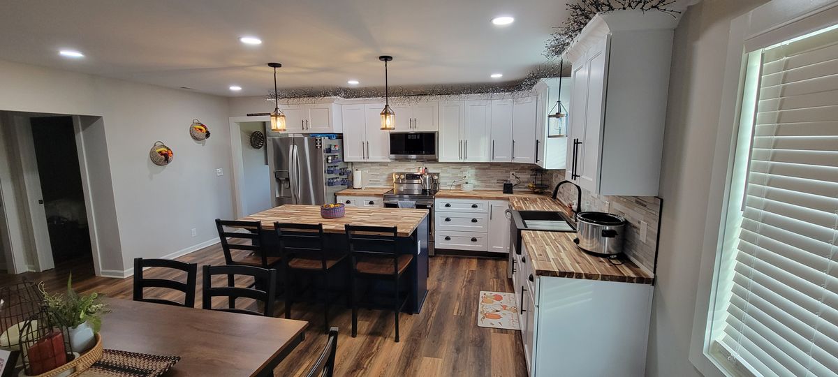 Kitchen Renovation for Middle Man Construction in Fall Branch, TN