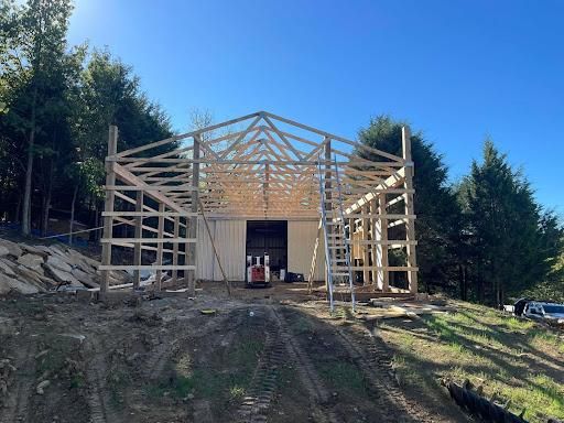 Pole Barns for Patterson Excavation in Dry Ridge, KY