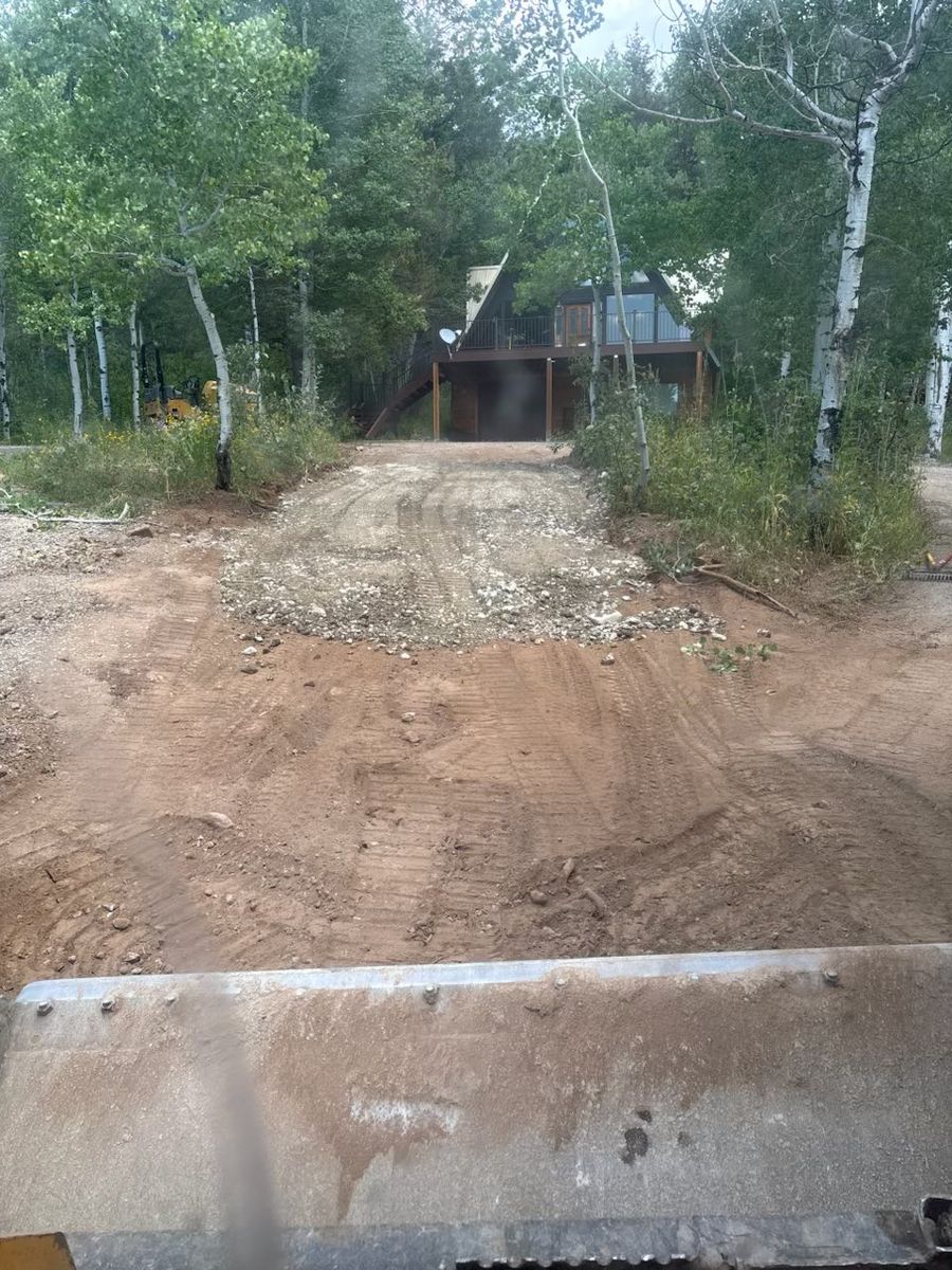 Site Preparation for Kilroy Construction in Afton, WY