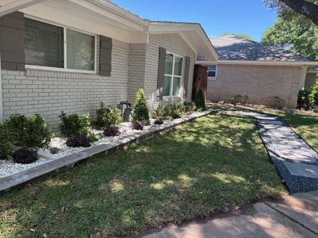 Landscape Installation for Valadez Landscaping LLC in Fort Worth, TX