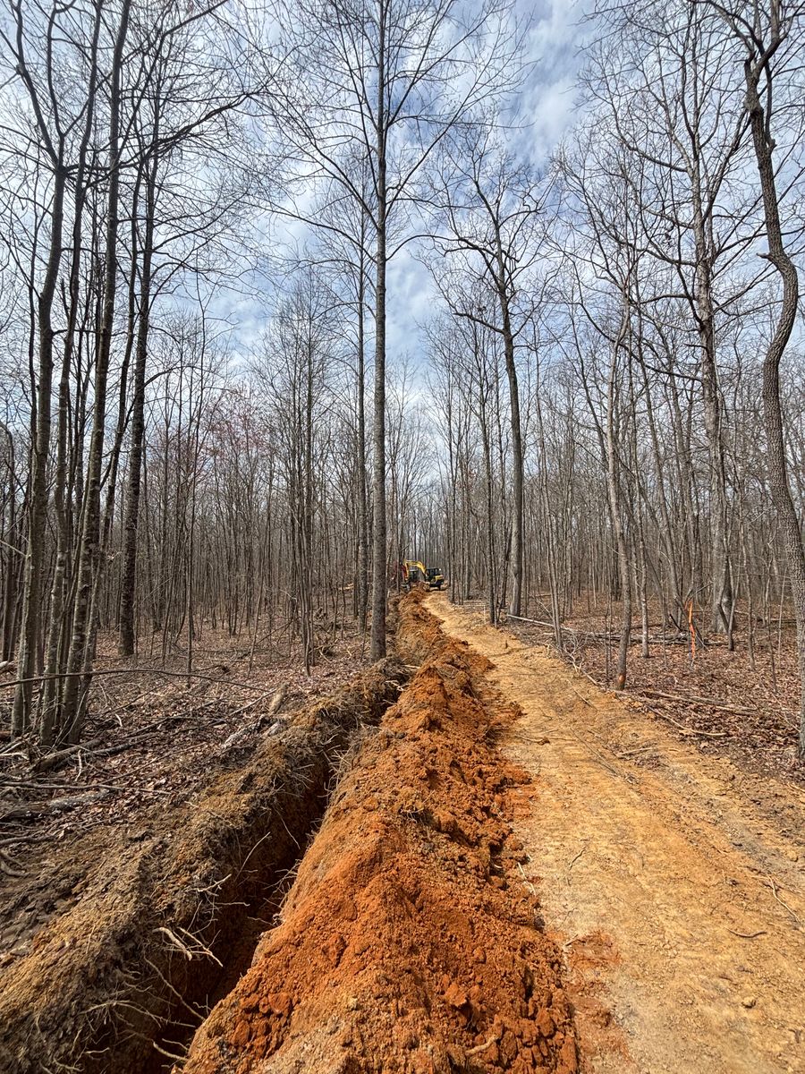 Excavation for TD Dirtworks in Tracy City, TN
