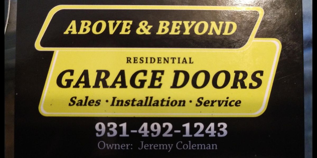 Garage Door Repair for Above & Beyond Garage Doors in Shelbyville, TN