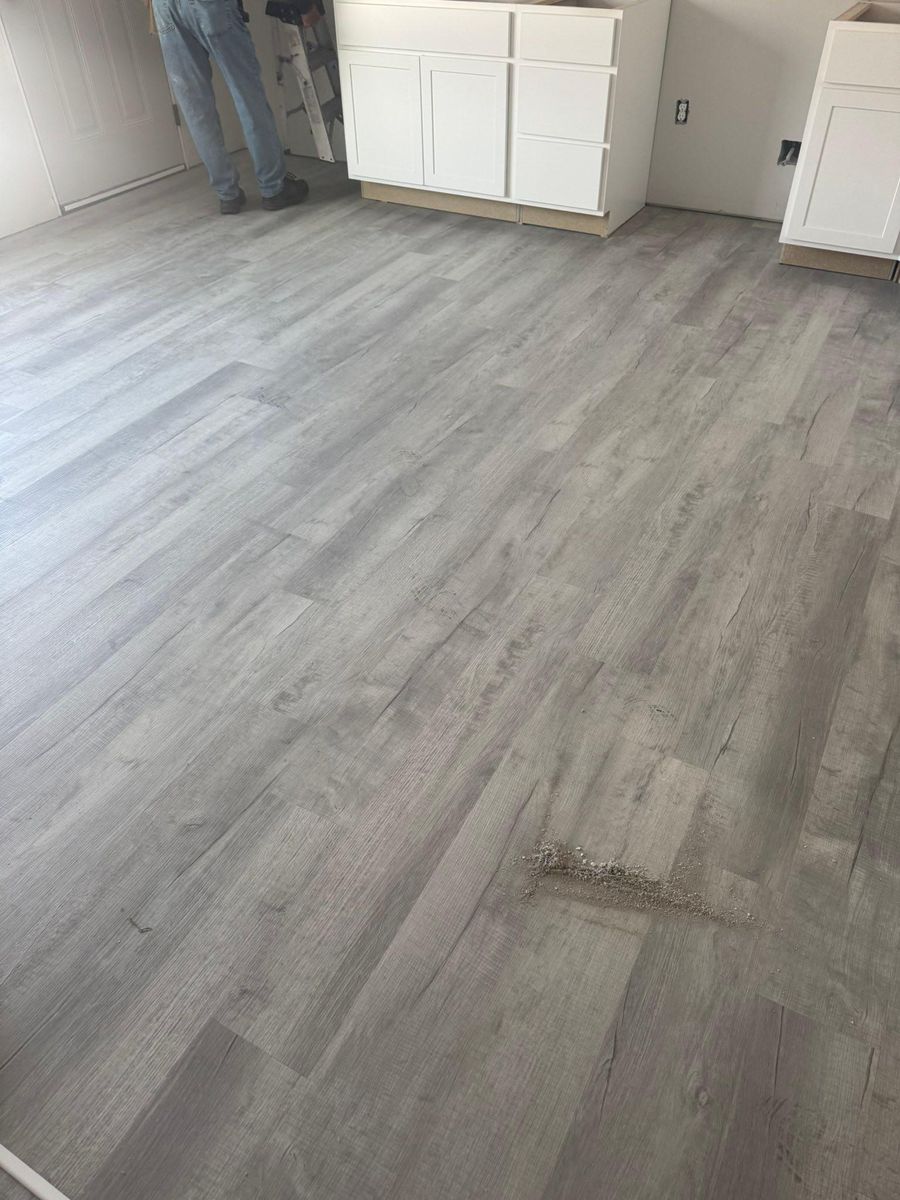 Flooring for Risner Construction in De Motte, IN