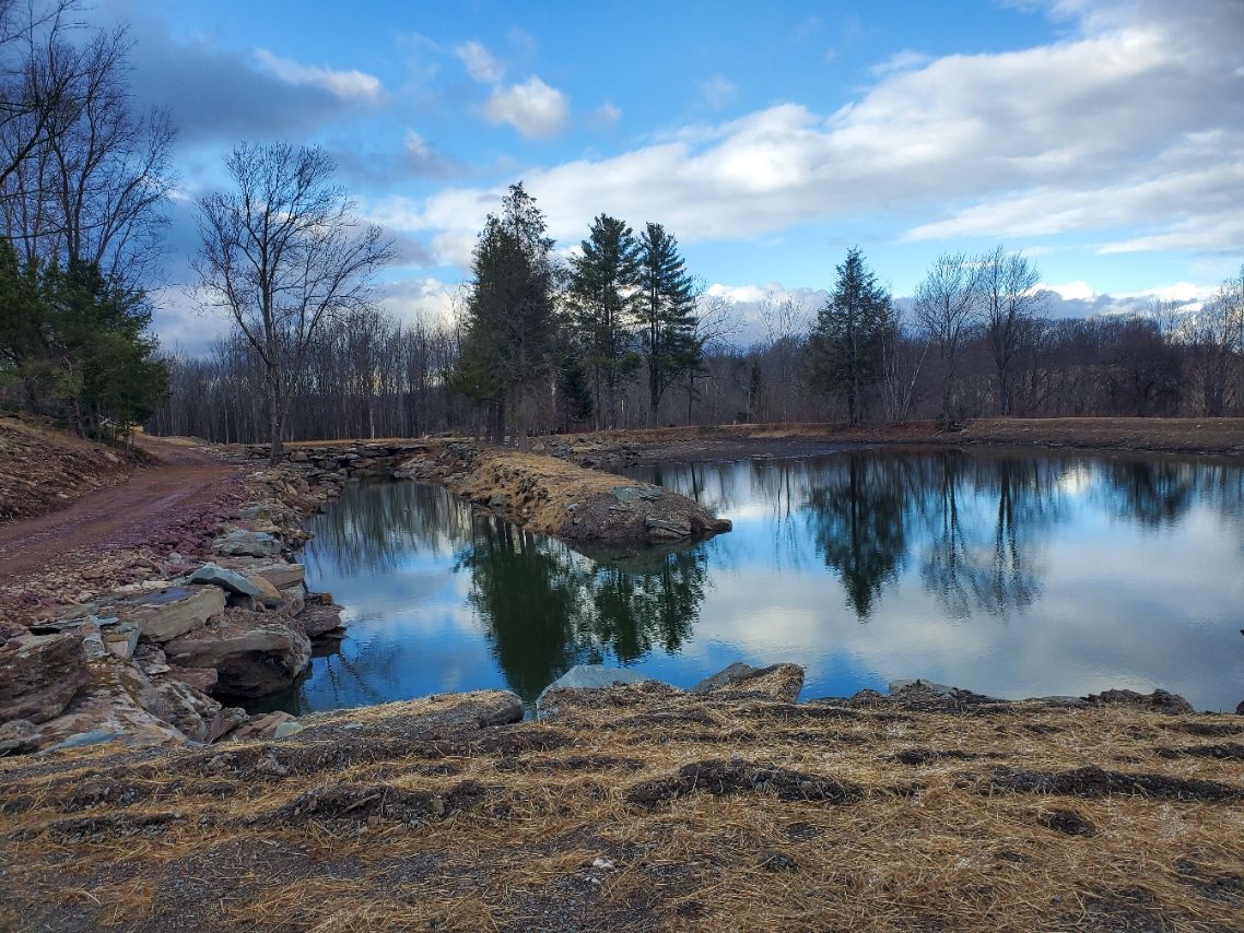 Ponds for R McK Excavating in Lake Ariel, PA