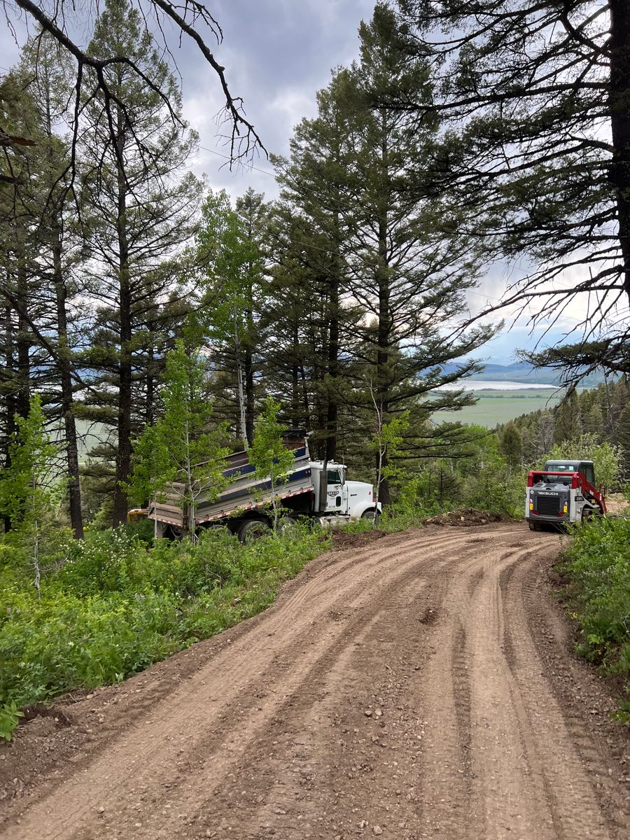 Skid Steer Work for Steed Trucking and Excavation in Rexburg, ID