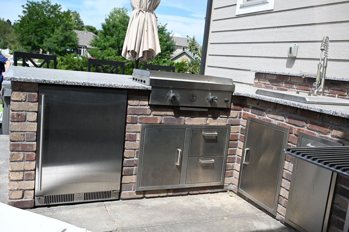 Outdoor Spaces for C. POWERS MASONRY in Loveland, CO