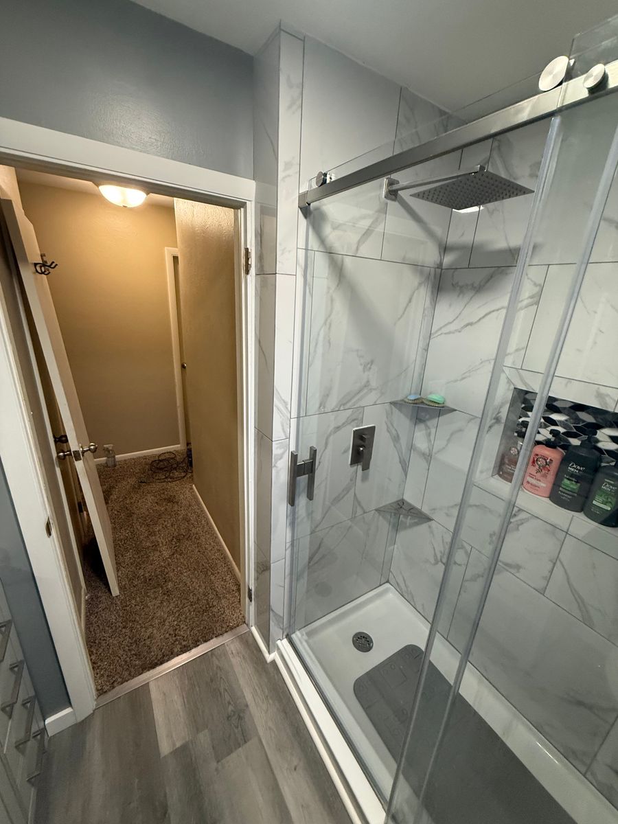 Bathroom Renovation for Landmark Construction in Elkhart, IN