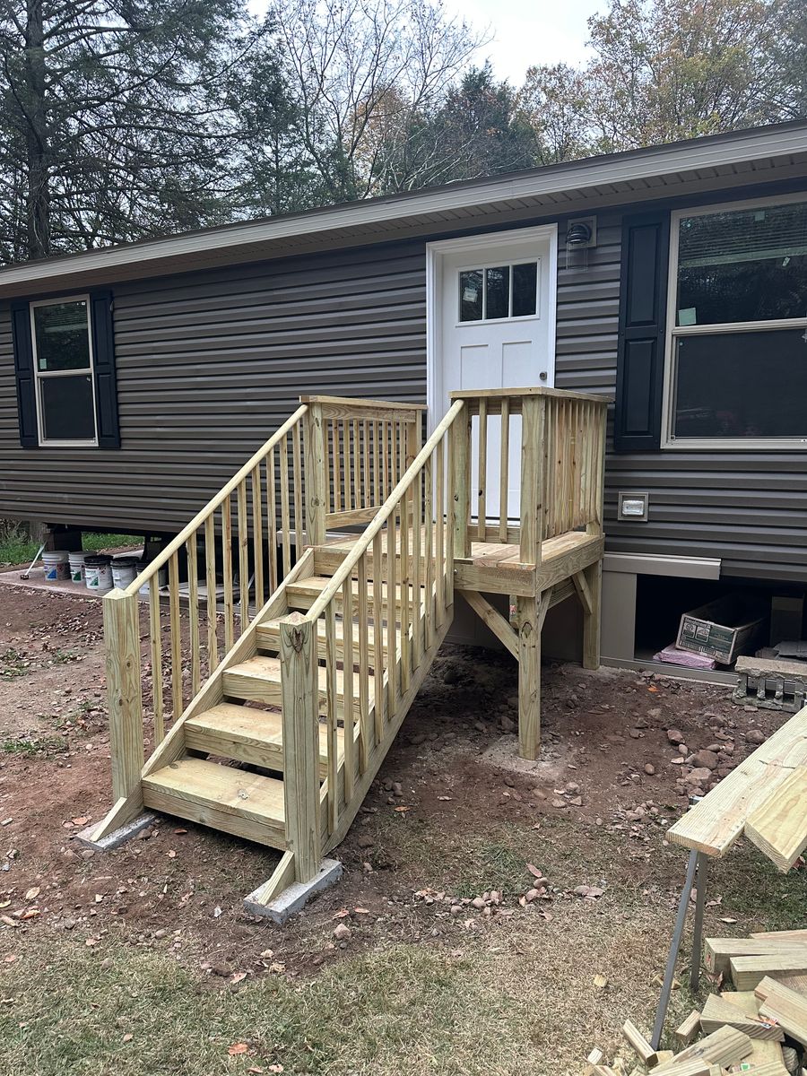 Deck Install & Repairs for Precision Construction in North Branch, NY