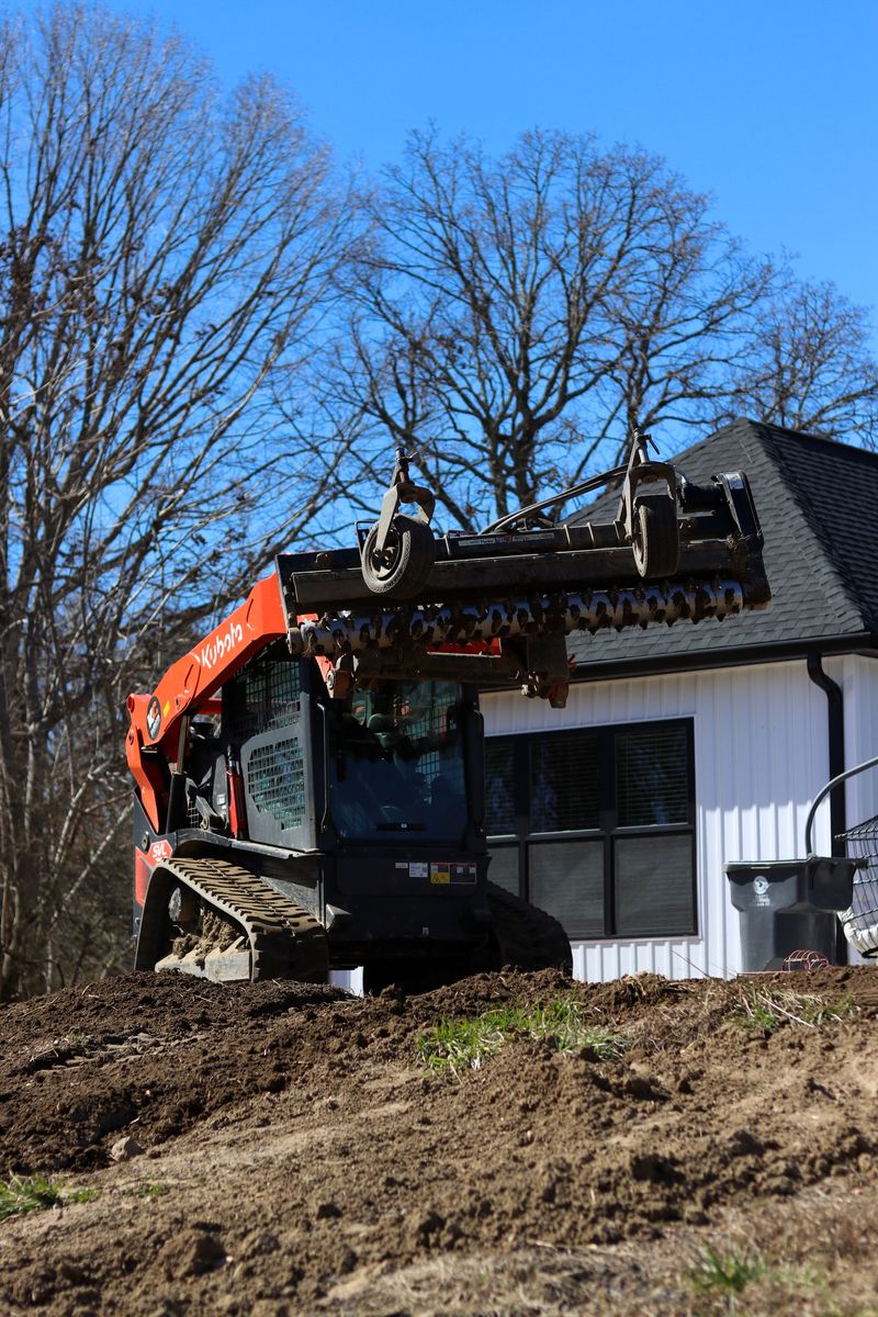 Site Preparation for McBryar Excavation in Trenton, GA