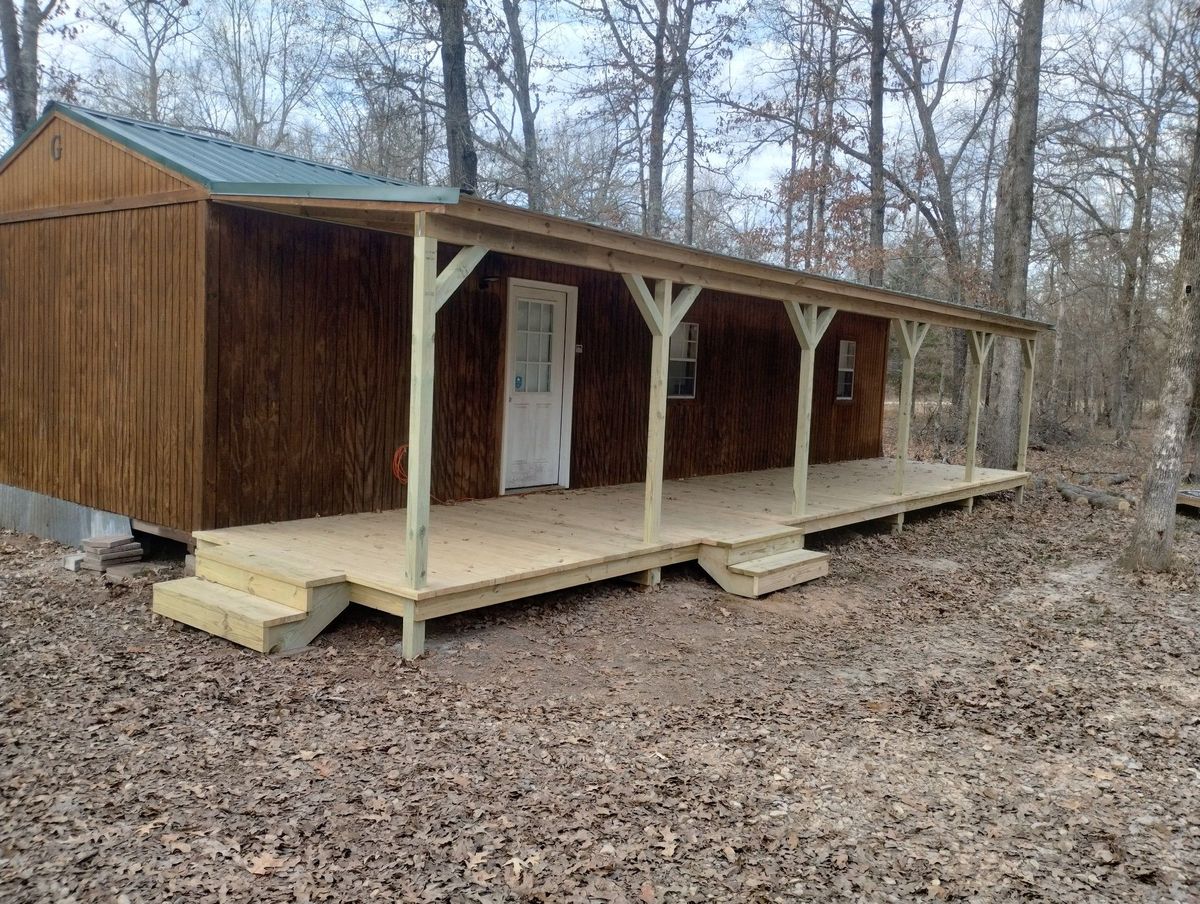 Deck & Patio Installation for Rogers Construction in Mount Vernon, TX