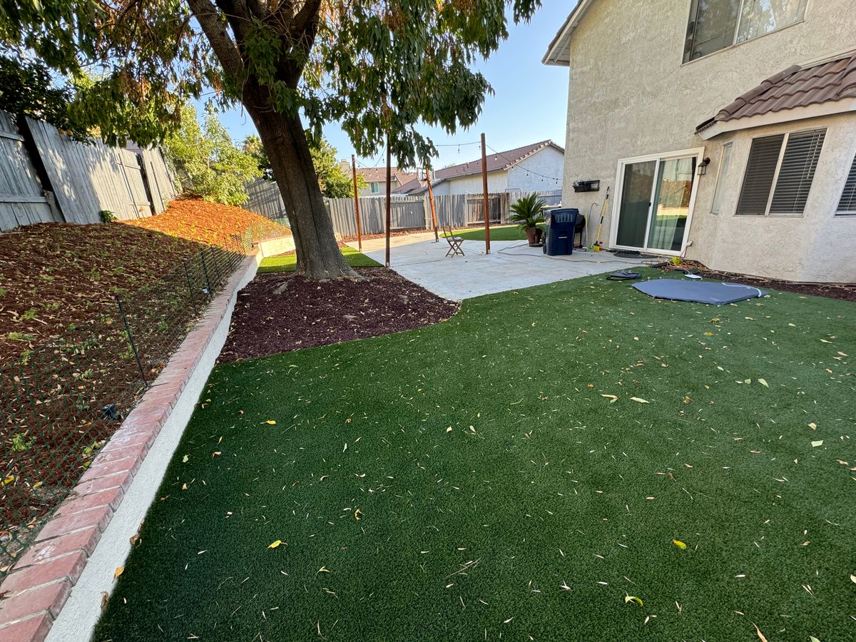 Artificial Turf Installation for Aidan Jade Landscaping in Riverside County, CA