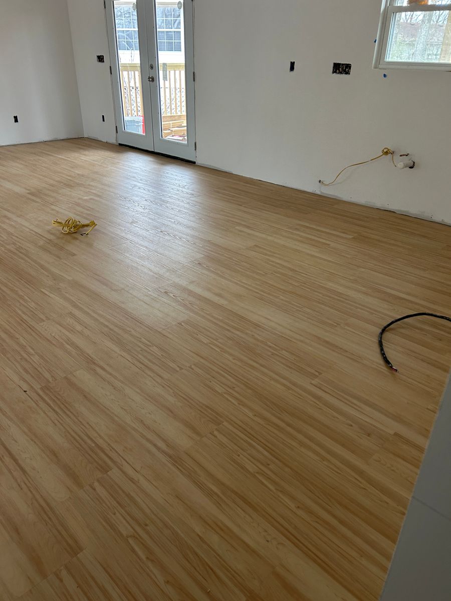 Floor Installation for T&L Flooring in Clinton, TN