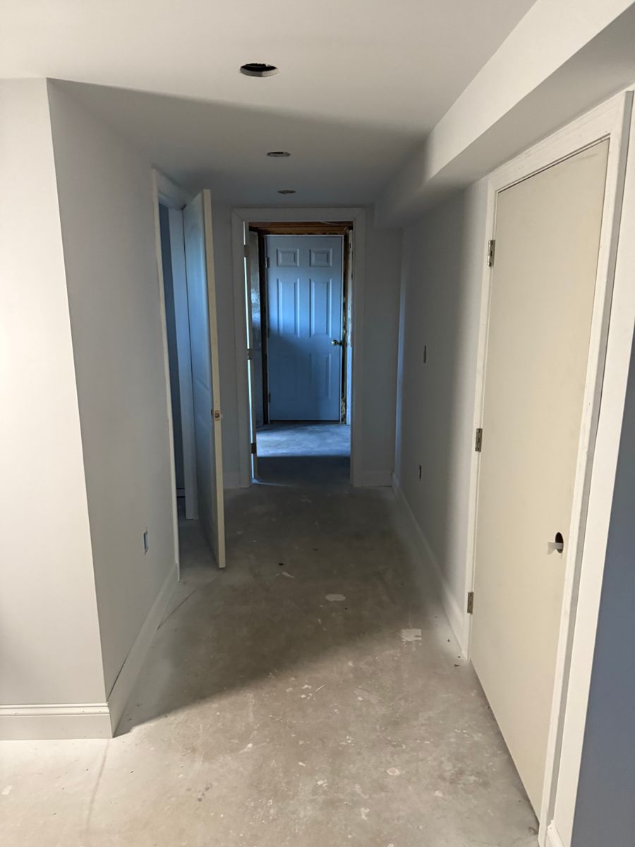 Basement Renovation for D. Duby Construction in Billerica, MA