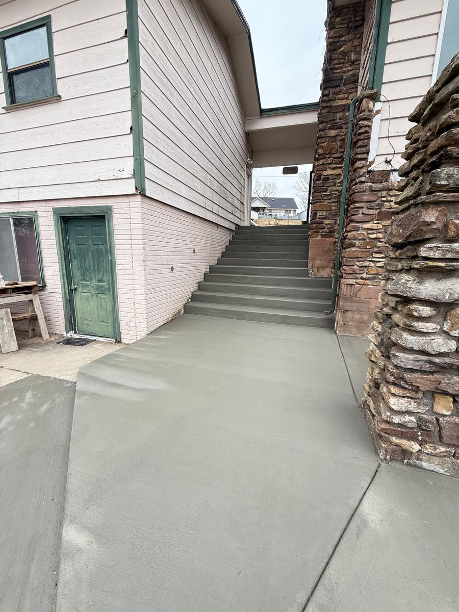 Patio Design & Installation for Modern Concrete LLC in Lowell, AR